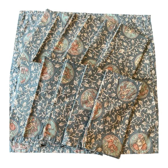 NWT Custom Chinoiserie Napkins & Tablecloth - Picture 1 of 6